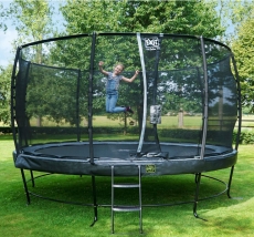 Батут з сіткою Exit Elegant Premium 3050 мм black